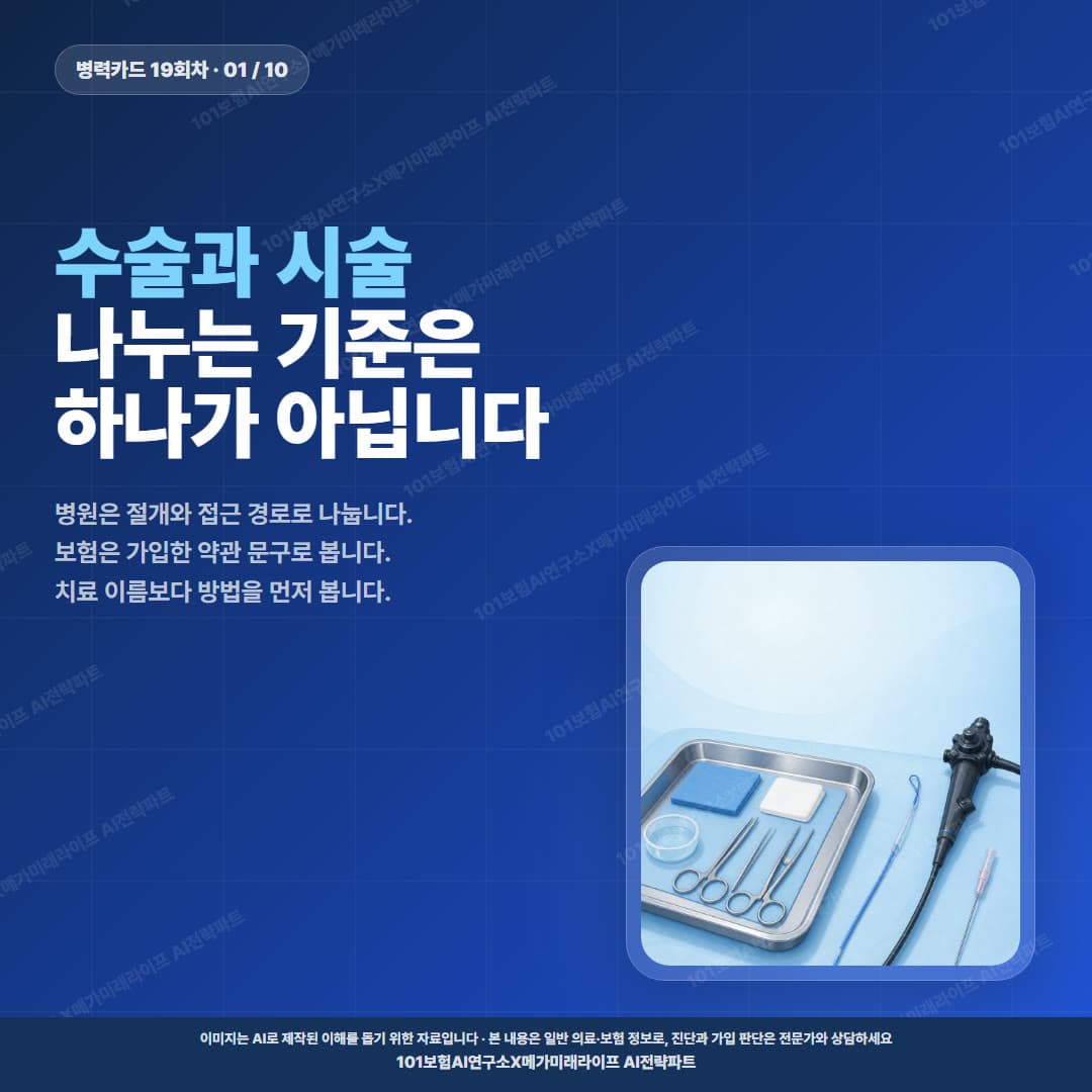 병력카드 표지