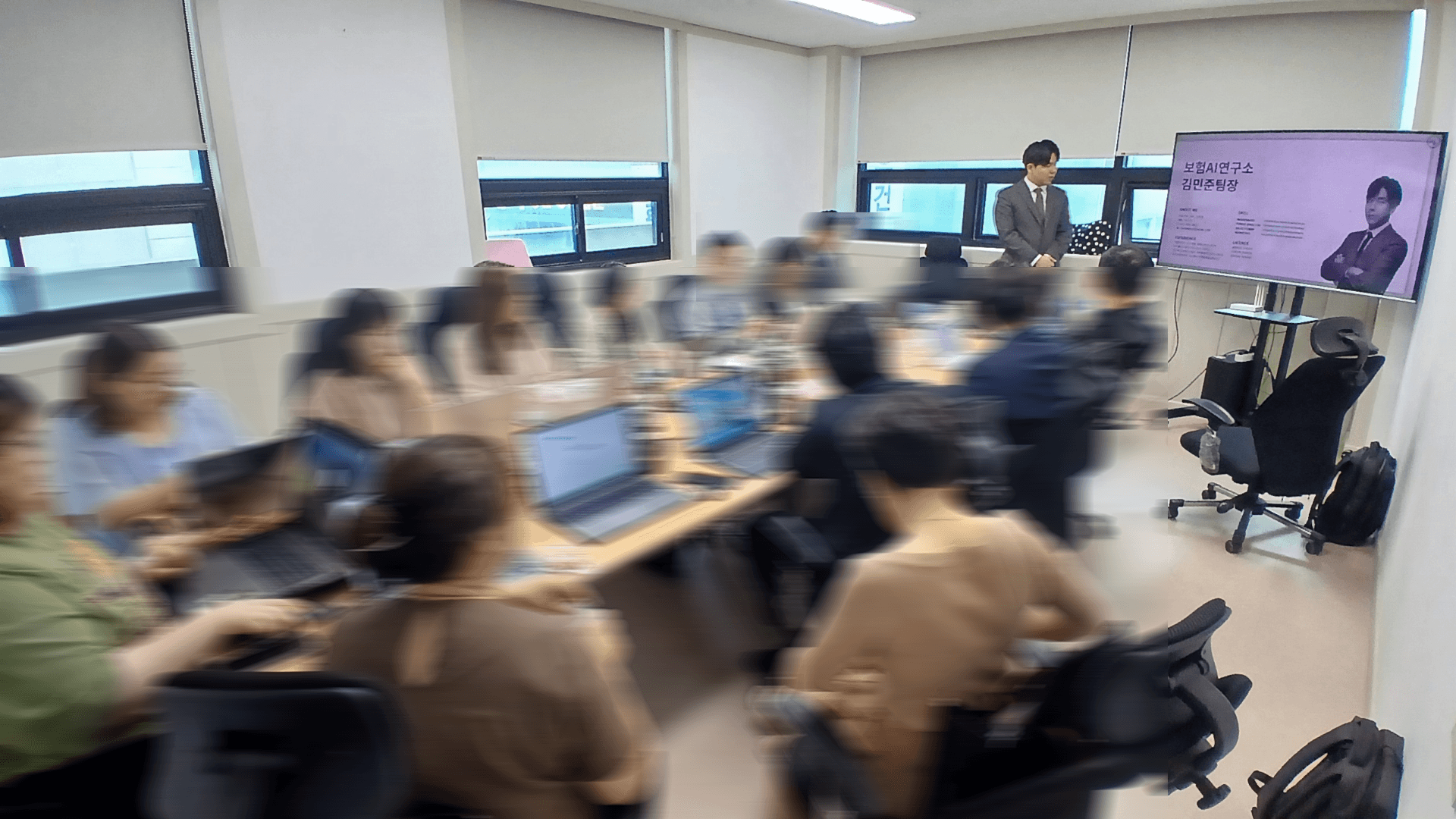 보험설계사 대상 실습